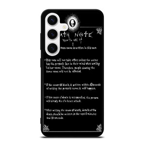 RULES OF THE DEATH NOTE Samsung Galaxy S24 Case RULES OF THE DEATH NOTE Samsung Galaxy S24 Case