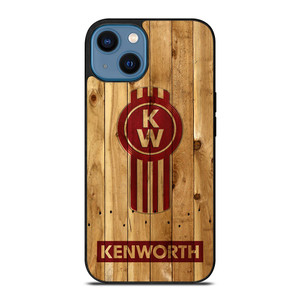 KENWORTH TRUCK LOGO WOODEN 2 iPhone 14 Case