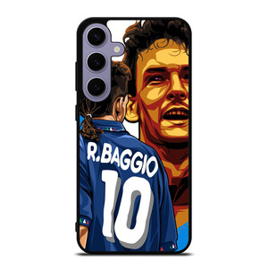 ROBERTO BAGGIO LEGEND ITALY ART Samsung Galaxy S24 Plus Case