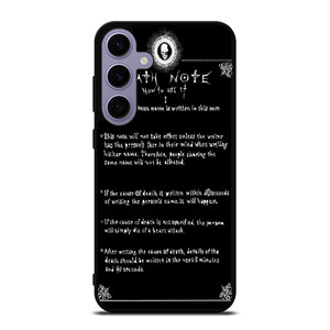 RULES OF THE DEATH NOTE Samsung Galaxy S24 Plus Case