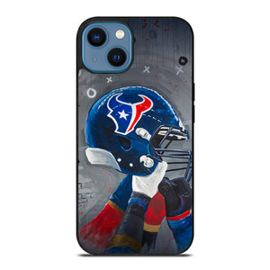 HOUSTON TEXANS HELMET 3 iPhone 14 Case
