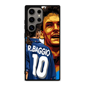ROBERTO BAGGIO LEGEND ITALY ART Samsung Galaxy S24 Ultra Case