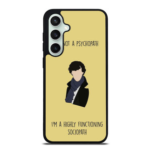 SHERLOCK HOLMES QUOTES Samsung Galaxy S23 FE Case