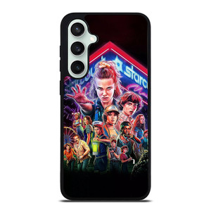 STRANGER THINGS CHARACTERS Samsung Galaxy S23 FE Case STRANGER THINGS CHARACTERS Samsung Galaxy S23 FE Case