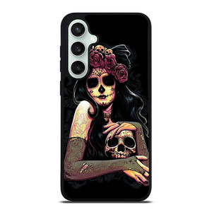 SUGAR SKULL GIRL Samsung Galaxy S23 FE Case SUGAR SKULL GIRL Samsung Galaxy S23 FE Case