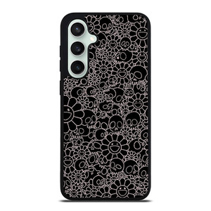 TAKASHI MURAKAMI BLACK SKULL Samsung Galaxy S23 FE Case