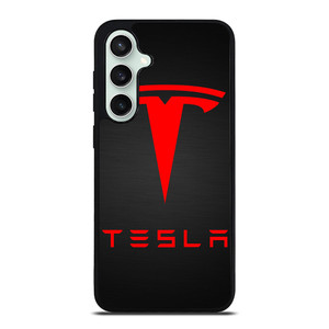 TESLA CAR LOGO 4 Samsung Galaxy S23 FE Case