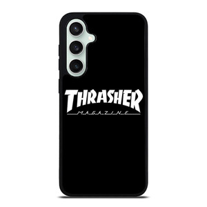 THRASHER MAGAZINE BLACK Samsung Galaxy S23 FE Case THRASHER MAGAZINE BLACK Samsung Galaxy S23 FE Case