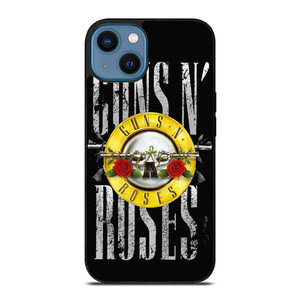 GUN AND ROSES LOGO 2 iPhone 14 Case GUN AND ROSES LOGO 2 iPhone 14 Case