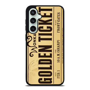WILLY WONKA GOLDEN TICKET CHOCOLATE BAR Samsung Galaxy S23 FE Case