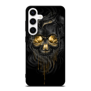 SKULL MELT ANGRY BLACK Samsung Galaxy S24 Case SKULL MELT ANGRY BLACK Samsung Galaxy S24 Case