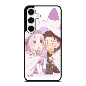 SUBARU AND EMILIA CHIBI Samsung Galaxy S24 Case