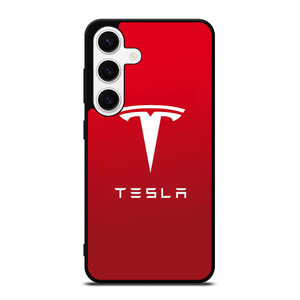 TESLA CAR LOGO 2 Samsung Galaxy S24 Case TESLA CAR LOGO 2 Samsung Galaxy S24 Case