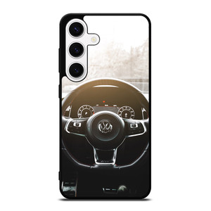 VW VOLKSWAGEN STEERING WHEEL Samsung Galaxy S24 Case VW VOLKSWAGEN STEERING WHEEL Samsung Galaxy S24 Case