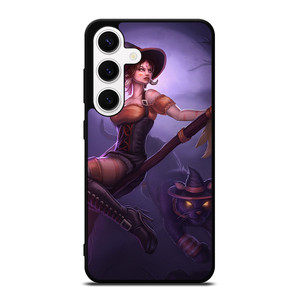 WITCH AND HALLOWEEN MOON Samsung Galaxy S24 Case WITCH AND HALLOWEEN MOON Samsung Galaxy S24 Case