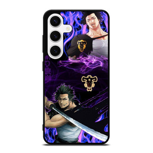 YAMI BLACK CLOVER COOL Samsung Galaxy S24 Case YAMI BLACK CLOVER COOL Samsung Galaxy S24 Case