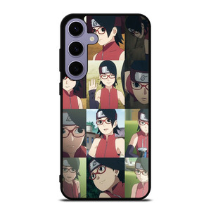 SARADA UCHIHA COLLAGE Samsung Galaxy S24 Plus Case