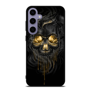 SKULL MELT ANGRY BLACK Samsung Galaxy S24 Plus Case SKULL MELT ANGRY BLACK Samsung Galaxy S24 Plus Case