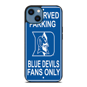 DUKE BLUE DEVILS PARKING SIGNS iPhone 14 Case