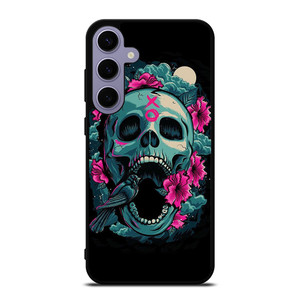 SUGAR SKULL FLOWERS TATTOO Samsung Galaxy S24 Plus Case SUGAR SKULL FLOWERS TATTOO Samsung Galaxy S24 Plus Case