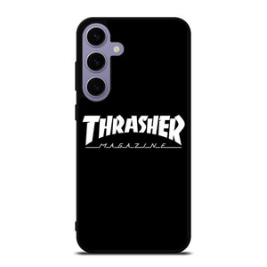 THRASHER MAGAZINE BLACK Samsung Galaxy S24 Plus Case THRASHER MAGAZINE BLACK Samsung Galaxy S24 Plus Case