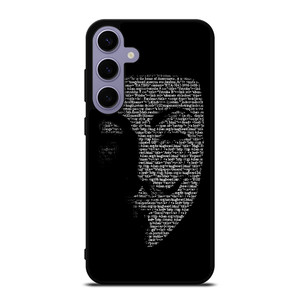 V FOR VENDETTA MASK Samsung Galaxy S24 Plus Case V FOR VENDETTA MASK Samsung Galaxy S24 Plus Case