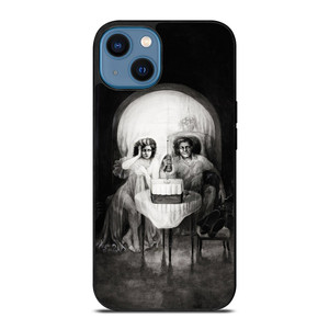 DATE SKULLS ILLUSION BLACK iPhone 14 Case