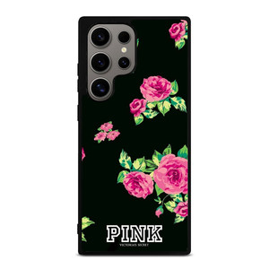 VICTORIA'S SECRET FLORAL PINK Samsung Galaxy S24 Ultra Case
