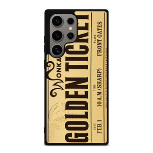WILLY WONKA GOLDEN TICKET CHOCOLATE BAR Samsung Galaxy S24 Ultra Case