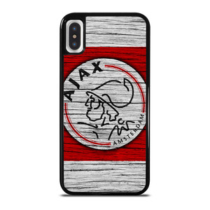AJAX AMSTERDAM LOGO WOODEN iPhone X / XS Case AJAX AMSTERDAM LOGO WOODEN iPhone X / XS Case