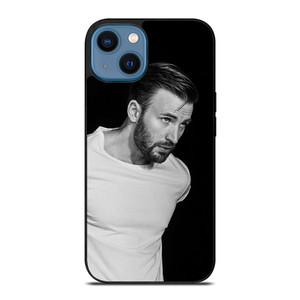 CHRIS EVANS IN BLACK iPhone 14 Case CHRIS EVANS IN BLACK iPhone 14 Case