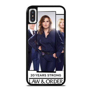 LAW AND ORDER CHARACTERS iPhone X / XS Case LAW AND ORDER CHARACTERS iPhone X / XS Case