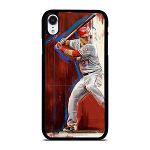 ART OF MIKE TROUT ANGELS iPhone XR Case ART OF MIKE TROUT ANGELS iPhone XR Case