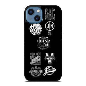BTS BANGTAN BOYS KPOP LOGO iPhone 14 Case