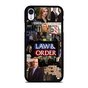 LAW AND ORDER COLLAGE iPhone XR Case