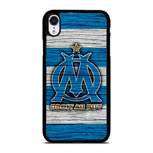 OLYMPIQUE DE MARSEILLE LOGO WOODEN iPhone XR Case