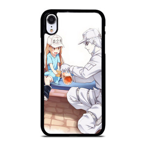 RED BLOOD CELLS AT WORK iPhone XR Case RED BLOOD CELLS AT WORK iPhone XR Case