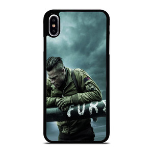 BRAD PITT FURY iPhone XS Max Case BRAD PITT FURY iPhone XS Max Case