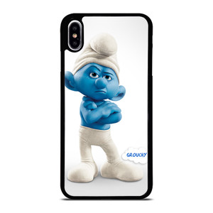 GROUCHY THE SMURF iPhone XS Max Case GROUCHY THE SMURF iPhone XS Max Case