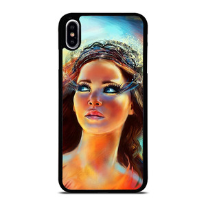 JENNIFER LAWRENCE ART iPhone XS Max Case JENNIFER LAWRENCE ART iPhone XS Max Case