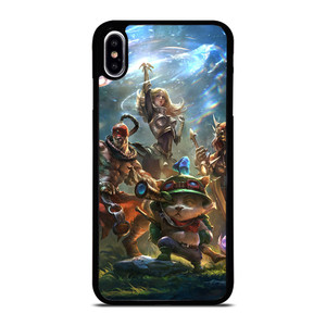 LEAGUE OF LEGENDS CHARACTERS iPhone XS Max Case LEAGUE OF LEGENDS CHARACTERS iPhone XS Max Case