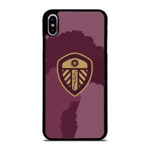 LEEDS UNITED FC ART LOGO iPhone XS Max Case LEEDS UNITED FC ART LOGO iPhone XS Max Case