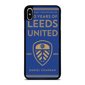 LEEDS UNITED FC POSTER iPhone XS Max Case LEEDS UNITED FC POSTER iPhone XS Max Case