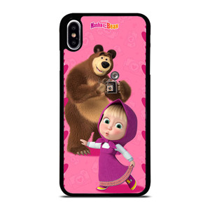 MASHA AND THE BEAR CUTE MODEL iPhone XS Max Case MASHA AND THE BEAR CUTE MODEL iPhone XS Max Case