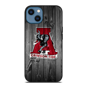ALABAMA CRIMSON TIDE WOODEN iPhone 14 Case