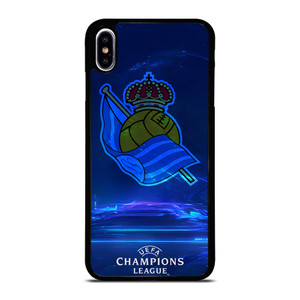 REAL SOCIEDAD LOGO ART iPhone XS Max Case REAL SOCIEDAD LOGO ART iPhone XS Max Case