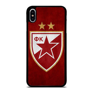 RED STAR FC LOGO iPhone XS Max Case RED STAR FC LOGO iPhone XS Max Case
