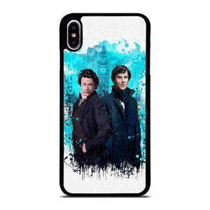 ROBERT DOWNEY JR SHERLOCK HOLMES ART iPhone XS Max Case