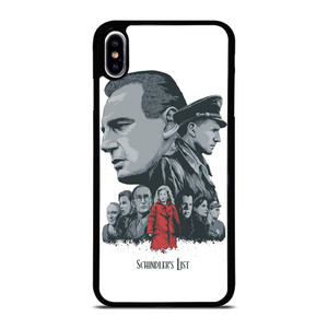 SCHINDLER'S LIST CHARACTERS ART iPhone XS Max Case SCHINDLER'S LIST CHARACTERS ART iPhone XS Max Case