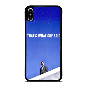 THE OFFICE SERIAL MOVIE QUOTE iPhone XS Max Case THE OFFICE SERIAL MOVIE QUOTE iPhone XS Max Case